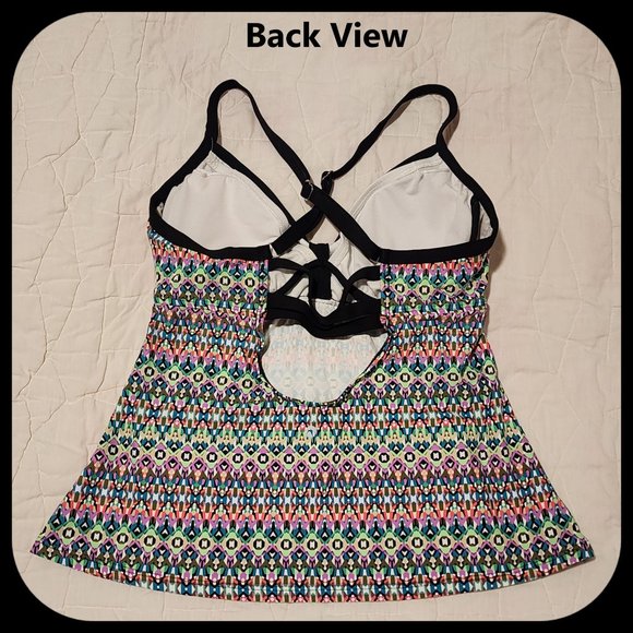 NEXT || Multi-colour Tankini (SIZE 34D) - Picture 3 of 7
